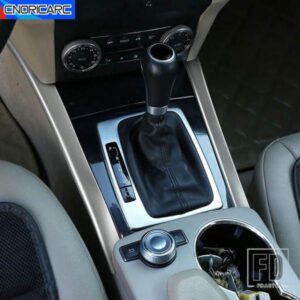 コンソールギアシフトパネルサイドフレームカーボンパターン装飾ストリップメルセデスベンツ GLK X204 200 260 300 2008-2015