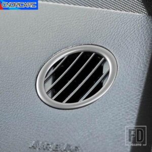 ダッシュボードエアコンアウトレットベントサークル装飾トリムメルセデスベンツ E クラス W212 ML GL GLE GLS W166 X166 GLK X204