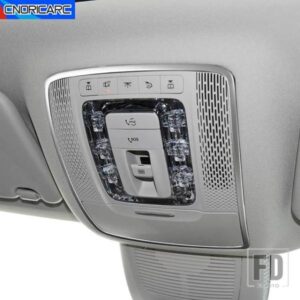 フロント読書灯ランプフレーム装飾カーアクセサリーインテリアトリムメルセデスベンツ GLE GLS クラス W167 V167 X167 2020-2023