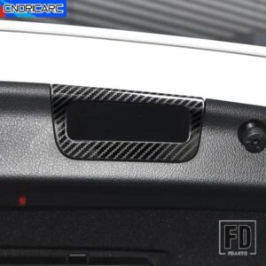 ドアトランクハンドルフレームテールボックスステッカーカーボンパターンメルセデスベンツ C クラス W206 2022 2023 インテリアアクセサリー