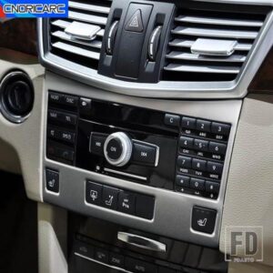 インナーコンソール CD ボタンコントロールパネルフレーム装飾カバートリムメルセデスベンツ E クラス W212 2010-11 インテリアアクセサリー