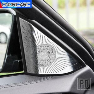 カーアクセサリードア窓ピラートライアングルスピーカーコーブオーディオトリムメルセデスベンツ E クラス W212 E200 260 180 300 2009-2015