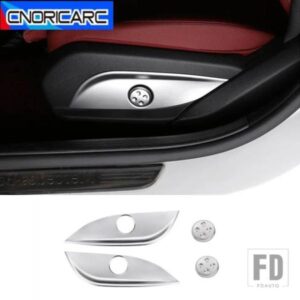 カーアクセサリーシート調整ボタンカバースイッチフレームステッカーメルセデスベンツ E C GLC CLS クラス W213 W212 W205 W218 C257