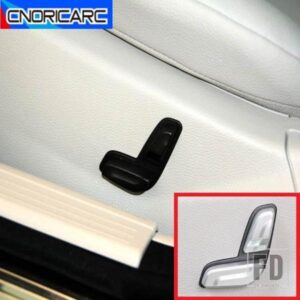 カースタイリングシート調整ボタンカバー装飾トリムメルセデスベンツ C クラス W204 C180 C200 2008-13 インテリアアクセサリー
