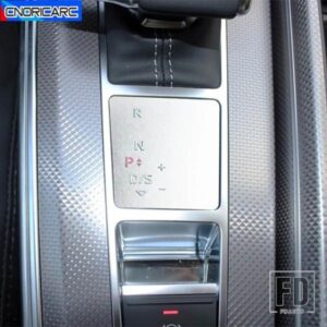 カースタイリングセンターコンソールギアシフト表示スパンコール装飾アウディ A6 C8 2019-2021 合金インテリアアクセサリー