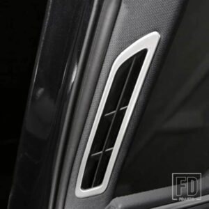 スタイリングダッシュボードエアベント装飾フレームステッカーアウディ A6 C8 2019 インテリアアクセサリーコンソールエアアウトカバートリム