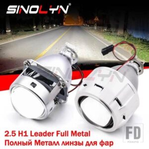 SINOLYN 2.5 インチバイキセノンレンズ H7 H4 ヘッドライトミニプロジェクターライトスーパー H1 HID レンズ車オートバイアクセサリー