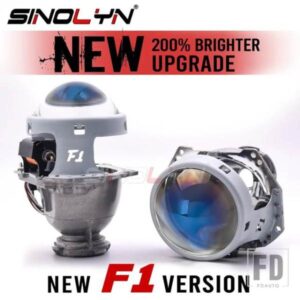 SINOLYN F1 KINGKONG ブルー 3.0 インチバイキセノンプロジェクターレンズ D1S D3S D2S D4S ヘッドライト用ライト HELLA 3R G5 レトロフィット
