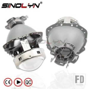 SINOLYN E55 D2S D1S D3S バイキセノンレンズ BMW E60 E61 E65 E53/アウディ A6 C6/ベンツ W211 W219 プロジェクターヘッドライトカーアクセサリー