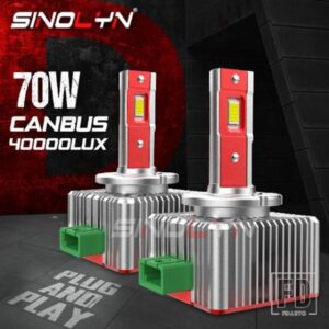 SINOLYN 40000LM 35 ワット D1S D3S D2S D2R D4S D4R D5 D8 ヘッドライト LED CANBUS ランプ LED ライト電球ライト 6000K プラグアンドプレイ