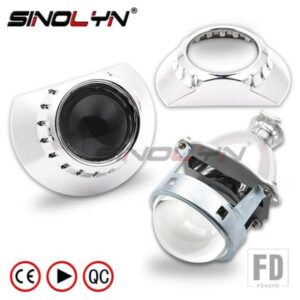 SINOLYN 3.0 インチバイキセノンレンズ BMW E46 クーペ/セダン/ワゴンヘッドライトプロジェクター H1 スーパーカーライトヘッドランプカーアクセサリー