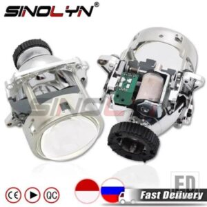 SINOLYN バイキセノンプロジェクターレンズ BMW E46 M3 AL E90 E92/アウディ A4 B8 A3/ベンツ W220 W203 /ボルボ V50 D2S D1S ヘッドライト交換