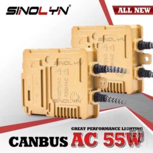 SINOLYN 12V 55W CANBUS デコードキセノン点火高輝度バラストNBSPリアクター AC デジタルNBSPブロック HID キセノンランプNBSPライト電球用