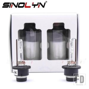 SINOLYN D2S D2C HID キセノンランプバイキセノンプロジェクターレンズ電球ヘッドライトアクセサリーレトロフィット DIY 4300K 6000K 8000K 12V 35W
