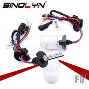 SINOLYN D2H D2C D2S HID キセノンランプ AC 電球 KOITO Q5/HELLA 3R G5/E5 バイキセノンプロジェクターレンズ 4300K 5000K 6000K 12V 35 ワット