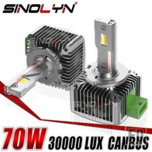 SINOLYN 35 ワット D1S D1R D2S D2R D3S D3R D4S D4R D5S D8S CANBUS LED ランプ LED ヘッドライト電球プラグアンドプレイ交換 HID 電球