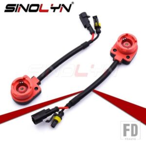 SINOLYN D2S アダプター D2R D2C プラグリレーホルダーワイヤー HID キセノン電球バラストコネクタソケットケーブルライトアクセサリーチューニング