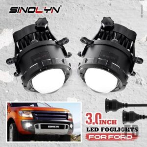 3 インチ LED ロービームフォグランプフォードフォーカス MK2 MK3/フィエスタ/レンジャー/SMAX/フュージョン/KA/ピックアップシングルビーム LED