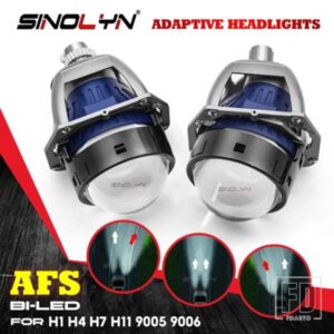 SINOLYN H7 H4 LED AFS バイ LED プロジェクターレンズヘッドライト 9005 9006 H11 適応 LED カーライト 6000 18K 23000LUX カーアクセサリー