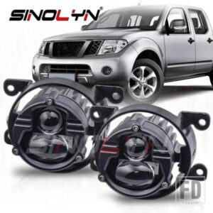 SINOLYN LED フォグランプ BI LED スポットライトフォードフィエスタフォーカス MK2/ルノー/三菱/スズキ/スバル/ホンダ 6500K 3000K レトロフィット