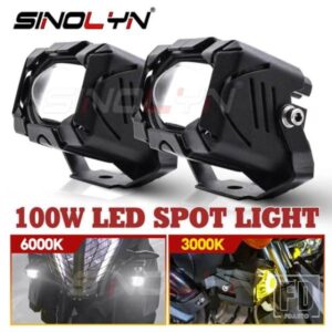 12V 24V LED スポットライトオートバイ車フラッド補助ランプ LED バーライト汎用フォグランプオフロード 4 4 ATV カーアクセサリー