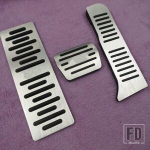 DEE カーアクセサリーアルミフットレストガスブレーキペダルパッド VW シャラン/VW CC/マゴタン/ゴルフ 5/6/ジェッタ MK5/シロッコ/トゥーラン/ティグアン