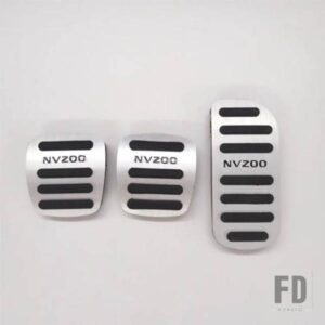 アクセルガスブレーキクラッチペダルフットレストペダルプレートカバー AT/MT 日産 NV200 2010-2015-18 アクセサリー