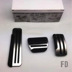 DEE 車アクセサリーインフィニティ QX80 2013-2019 アクセルブレーキフットレストリペアペダル金属パッド装飾カバープレート