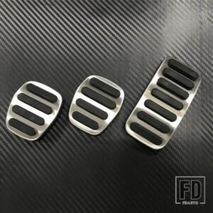 DEE カーアクセサリーボルボ S40 V40 C30 MT マニュアルガスブレーキアクセルペダルステンレスパッドリペアカバー