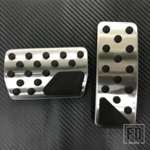DEE ステンレスカーアクセサリーガスブレーキフットレストペダルジープグランドチェロキー 2010-2017 2018 ファッション金属パッド