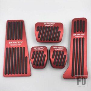 ペダルキットマツダ 2 3 6 アテンザアクセラ BL BM GH GJ CX5 CX3 CX7 CX9 アクセルリペアフットレストパッド装飾アクセサリー