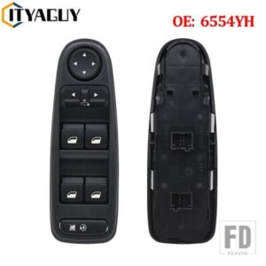 6554YH マスター電動パワーウィンドウコントロールスイッチシトロエン C4 グランドピカソ 2007-2014 6554.YH ミラーコントロールボタン