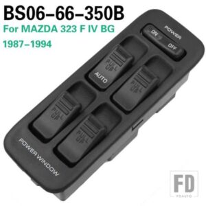 BS0666350B 電気制御マスタースイッチパワーウィンドウスイッチマツダ 323 F IV BG 1987-1994 1990-93