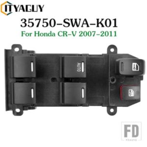ホンダ CR-V CRV 2007-2011 パワーウィンドウスイッチ電気制御スイッチ 35750-SWA-K01 35750SWAK01