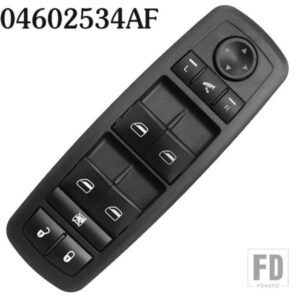 車ドライブ電力マスターウィンドウリフタースイッチボタン 04602534AF グランドキャラバンクライスラータウンカントリー 2008-2009