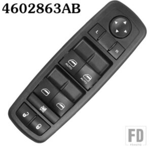 4602863AB パワーウィンドウスイッチ ダッジラム 1500 2500 3500 グランドジャーニー ニトロ クライスラー タウンカントリー ジープリバティ RAM用