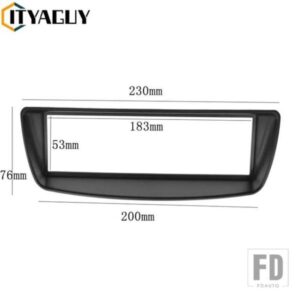 1 DIN カーラジオフェイシアトヨタ AYGO シトロエン C1 プジョー 107 DVD ステレオパネルダッシュ取付取り付けトリムキットフレームベゼル
