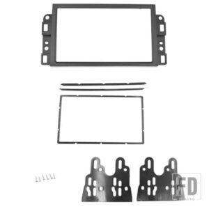 2 DIN カーラジオフェイシアシボレーアベオ EPICA LOVA CAPTIVA GENTRA フェイシア DVD プレーヤーフレームステレオインストールトリムパネルキット