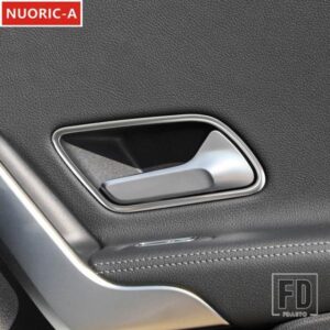 ステンレスドアハンドルフレーム装飾カバートリムメルセデスベンツ A クラス W177 CLA C118 2019-2022 カースタイリングインテリア