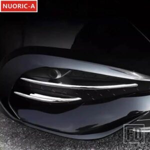 フロントフォグランプ装飾ストリップ用カースタイリングメルセデスベンツ E クラス W214 2024 外装アクセサリー