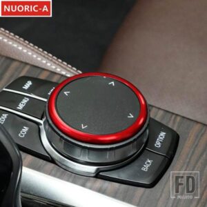 カースタイリングセンターコンソールマルチメディアノブ装飾カバートリム BMW F25 F26 F06 F07 G38 F15 F16 F10 F30 F20 F34 F36 F21 F48
