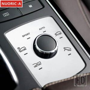 センターコンソールスポーツドライビングモードパネル装飾カバートリムメルセデスベンツ ML GL GLS GLE W166 X166 カースタイリングインテリア