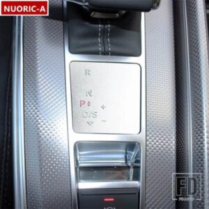 センターコンソールギアシフトディスプレイスパンコール装飾カバートリムアウディ A6 C8 2019-2022 LHD 合金インテリアアクセサリー