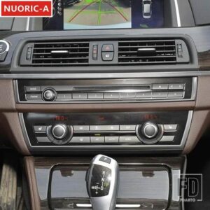 ステンレスセンターコンソール CD フレーム装飾カバートリム BMW 5 シリーズ F10 F18 2011-2017 カースタイリングインテリア