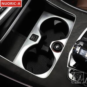 センターコンソールフロント水カップホルダーフレーム装飾カバートリム BMW X5 G05 2019-2022 カースタイリングインテリアアクセサリー