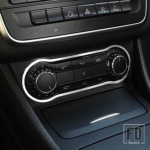 空調ノブフレーム装飾カバートリムメルセデスベンツ CLA C117 GLA X156 A W176 B クラス 2012-2018 合金