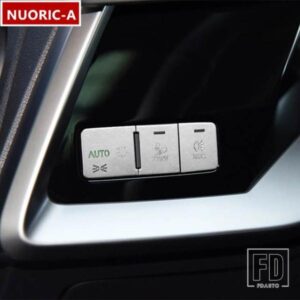 ヘッドライトスイッチボタンスパンコール装飾カバートリムアウディ A3 8Y 2021-2022 自動車スタイリングインテリアアクセサリー