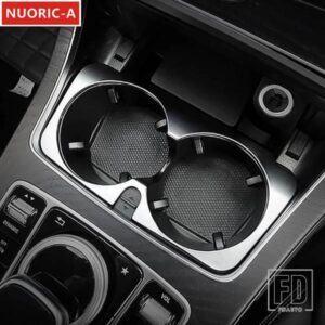 センターコンソール水カップホルダーフレーム装飾カバートリムメルセデスベンツ C E クラス GLC W205 W213 X253 2015-2018 スタイリング