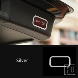 テールトランクボタンフレーム装飾カバートリムメルセデスベンツ R クラス W251 R320 350 400 2010-2018 合金