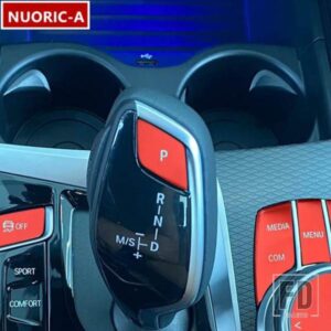 コンソールのギアシフトハンドル P ボタン装飾カバー BMW G01 G02 G30 G32 X3 X4 5 シリーズ 6GT 自動車内装ステッカー